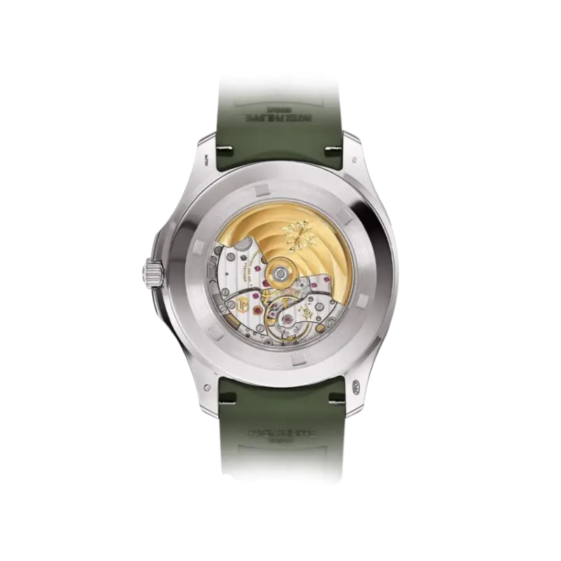 Patek Philippe Aquanaut Jumbo Date, Sweep Seconds, 18k White Gold, 42,2 mm, Ref# 5168G-010 - Image 4