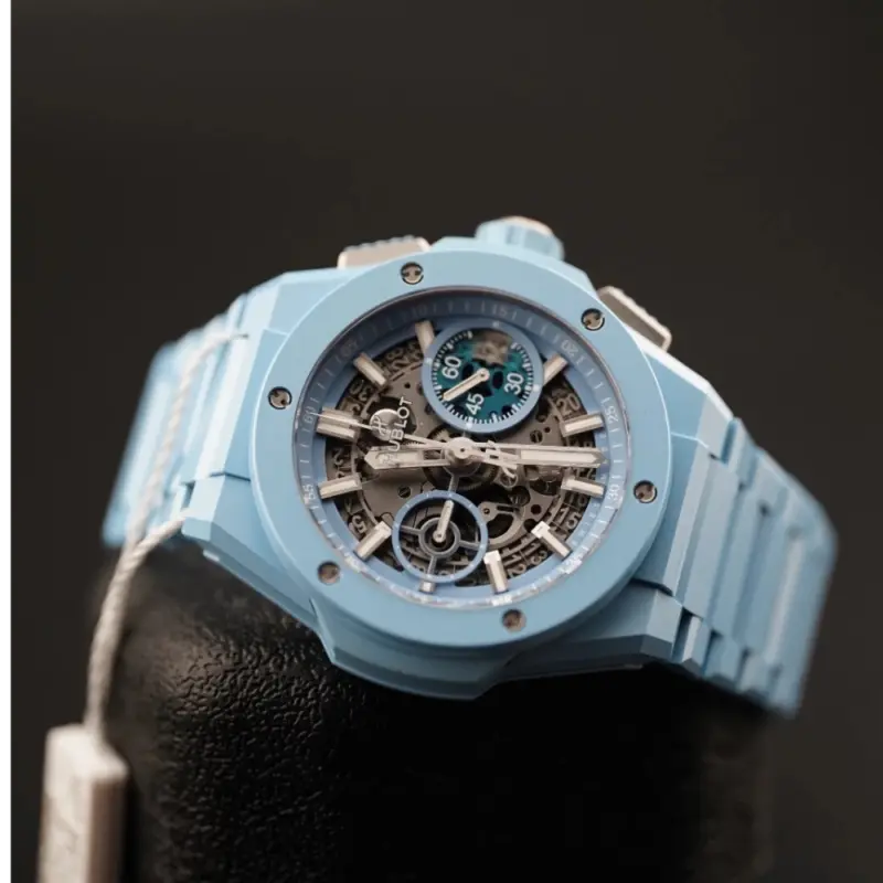 Hublot Big Bang INTEGRATED SKY BLUE CERAMIC Ref# 451.EX.5120.EX - Image 3