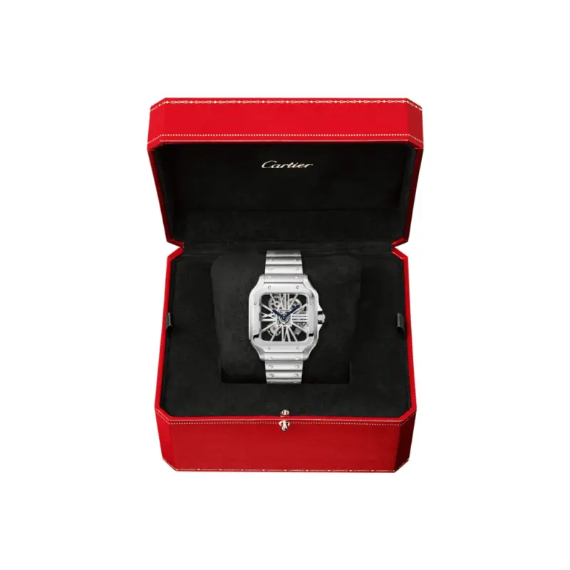 Santos de Cartier Large Bracelet/Strap Watch - Image 6