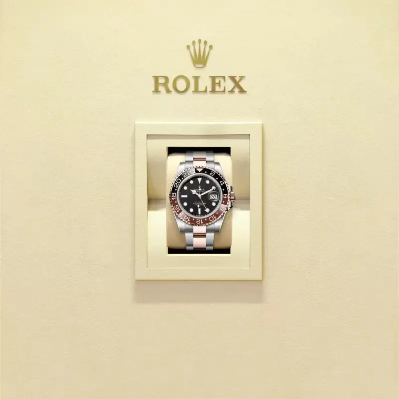 Rolex GMT-Master II Root Beer Ceramic 18k Rose Gold 126711CHNR - Image 7