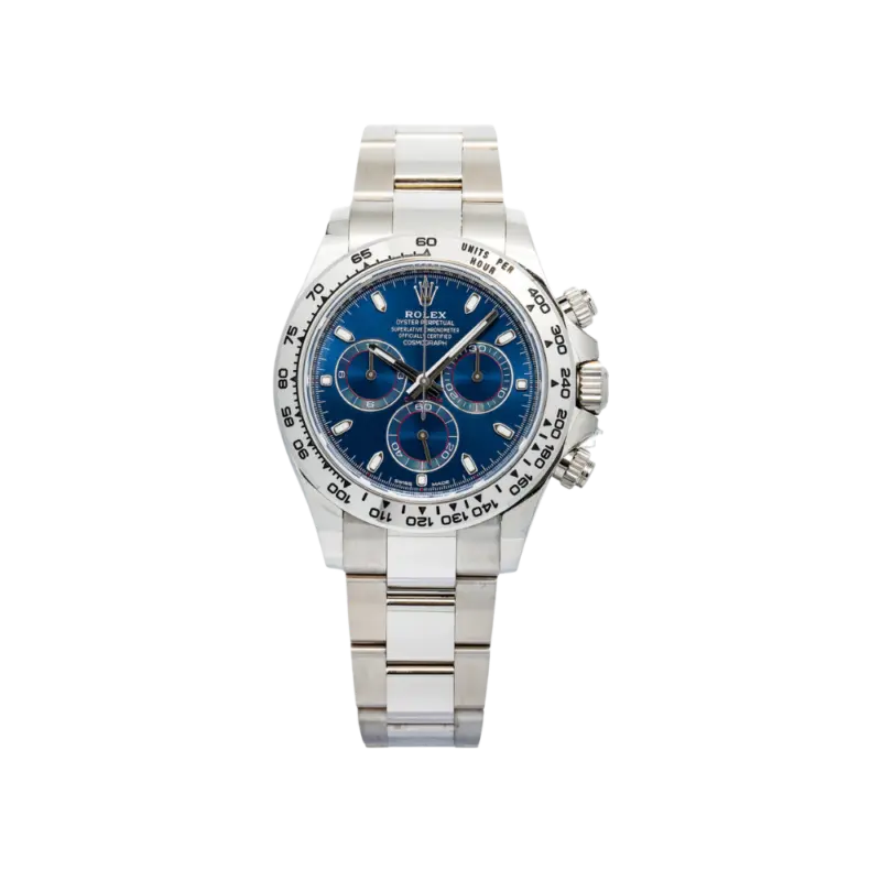 Rolex Daytona Chronograph 116509 Blue Dial, White Gold