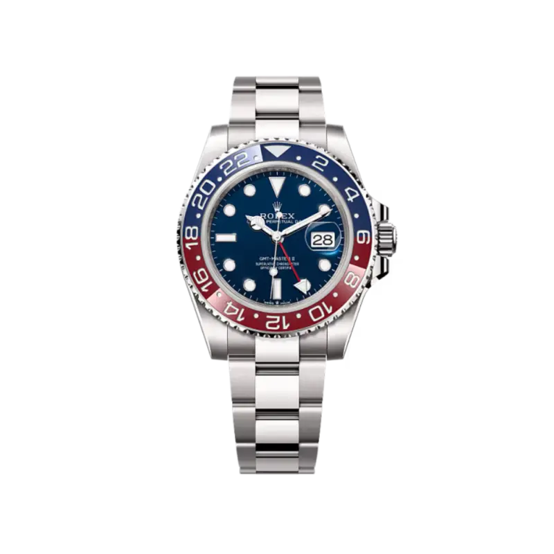 Rolex GMT-Master II 36mm, Oystersteel and 18k White Gold, Ref# 126284rbr-0049