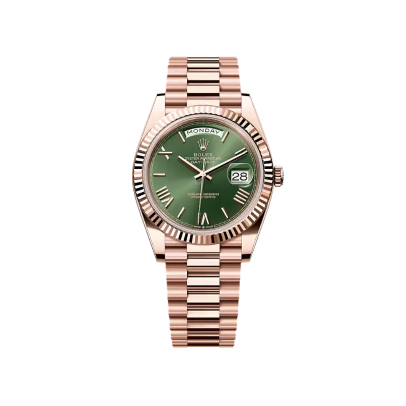 Rolex Day-Date 40 Everose gold Ref# 228235-0025