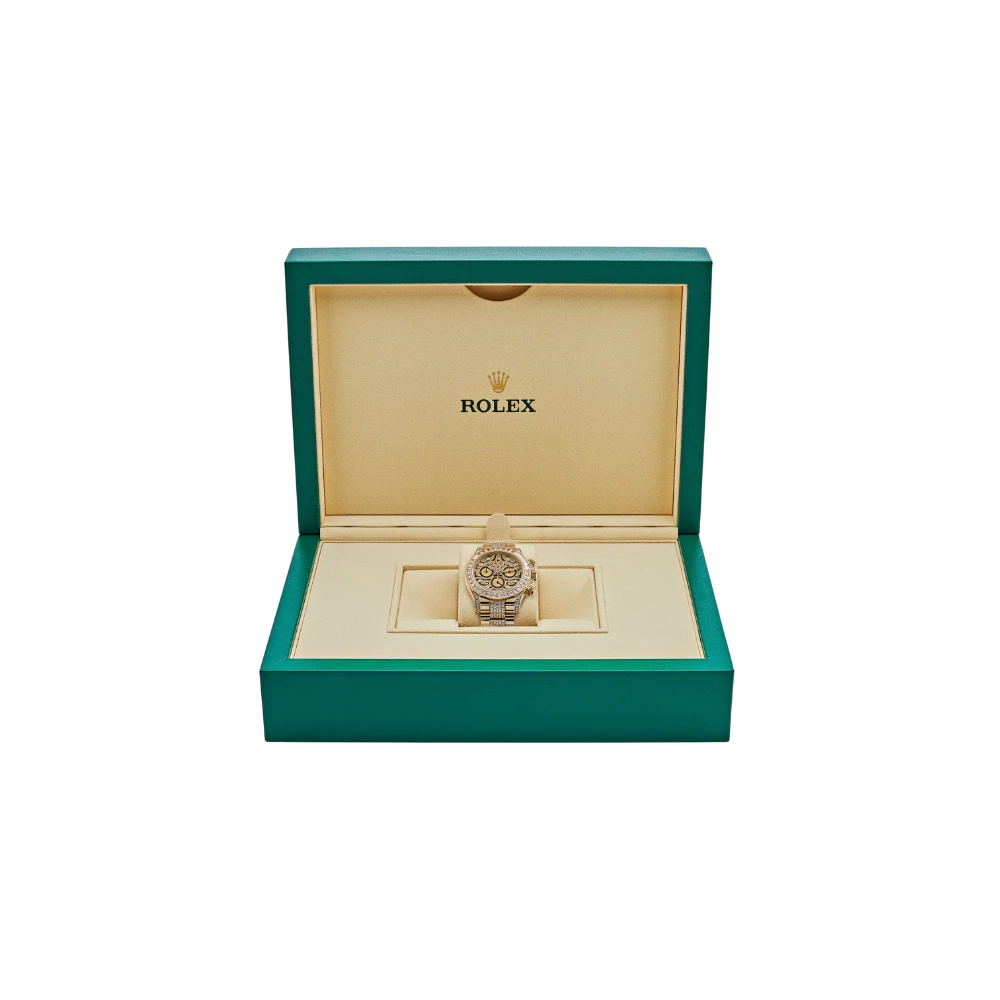 Rolex Day-Date 40 228398TBR Yellow Gold Onyx Baguette Diamond Dial Baguette Bezel - Image 15