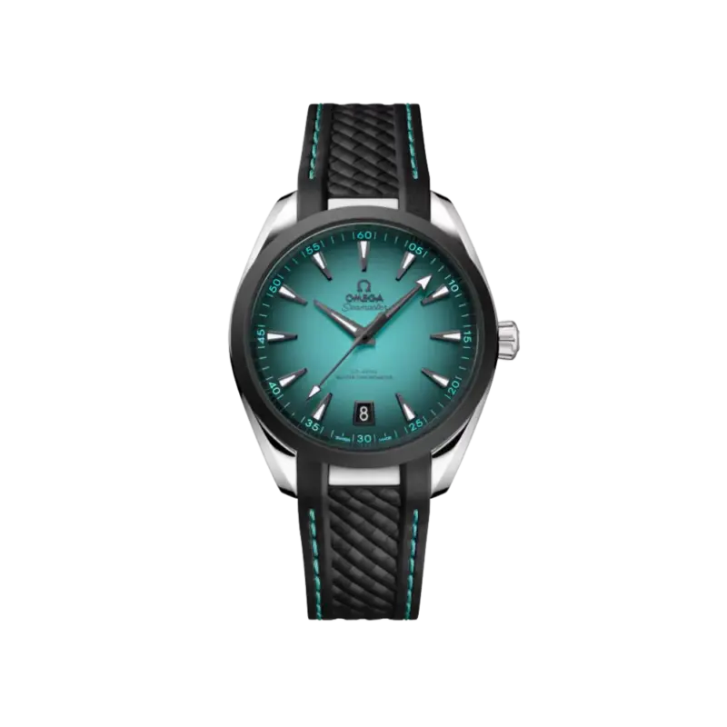 Seamaster Aqua Terra 150M 41 mm, steel on rubber strap Ref. 220.32.41.21.03.001