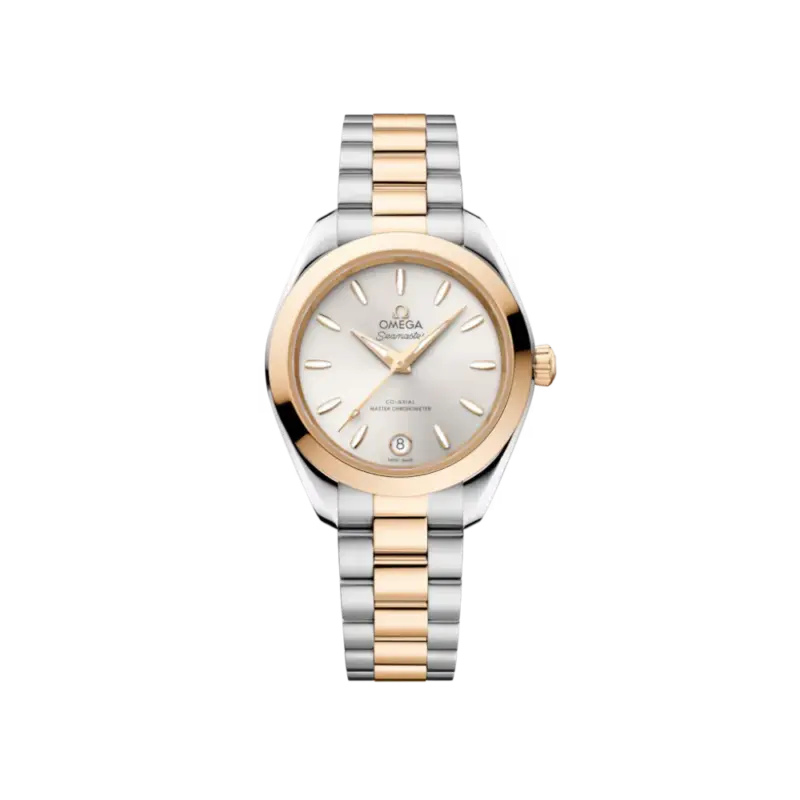 Seamaster Aqua Terra 150M 30 mm, steel ‑ Moonshine gold on steel ‑ Moonshine gold Ref. 220.20.30.20.02.001