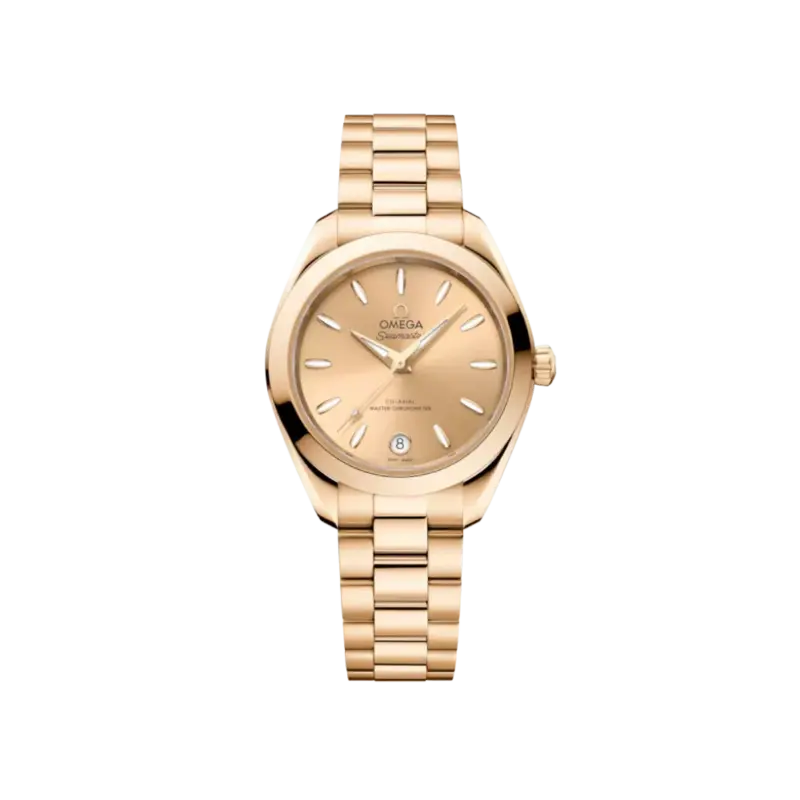 Seamaster Aqua Terra 150M 30 mm Moonshine Gold Ref. 220.50.30.20.08.001