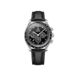 Speedmaster Calibre 321 42 Platinum On Leather Strap Ref. 311.93.42.30.99.001