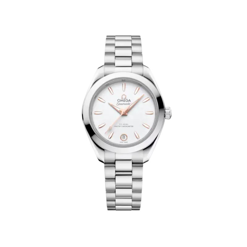 Seamaster Aqua Terra 150M 30 mm, steel on steel Ref. 220.10.30.20.02.001