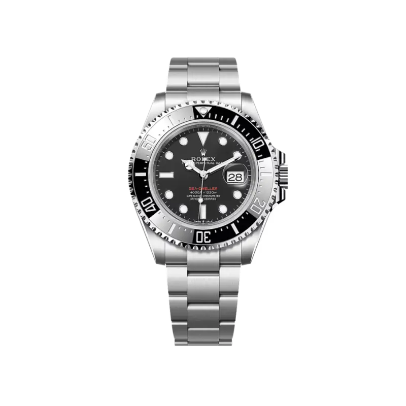 Rolex Sea-Dweller 43, Oystersteel, Red Letters, Ref# 126600-0002